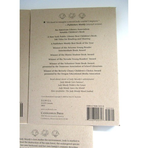 Judy Moody Books - Lot of 3 Paperbacks - Megan McDonald - New - Candlewick Press - Picture 5 of 7